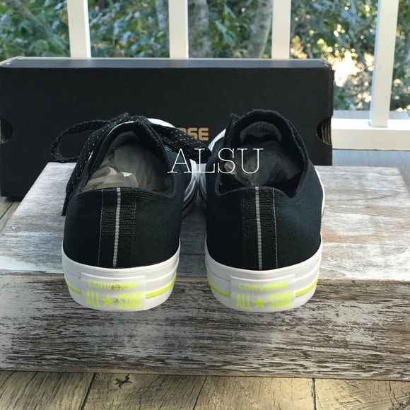 NWT Converse Ctas OX Black White W AUTHENTIC - Picture 4 of 7